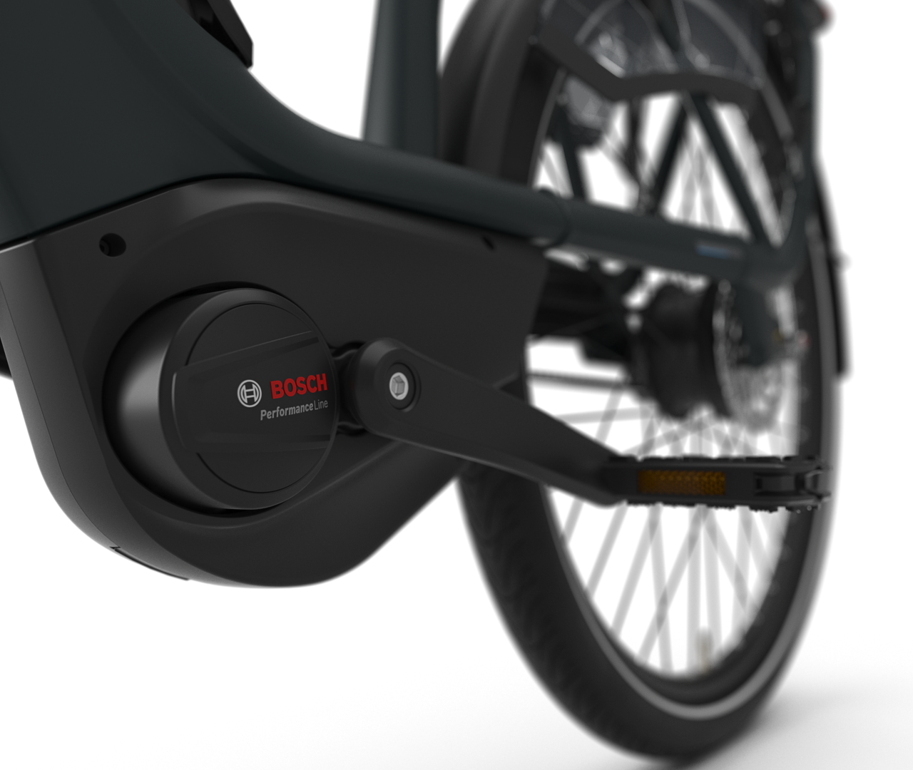 Powerful, mid-drive motor Gazelle Avignon C380 HMB E-bike low-step teal grey