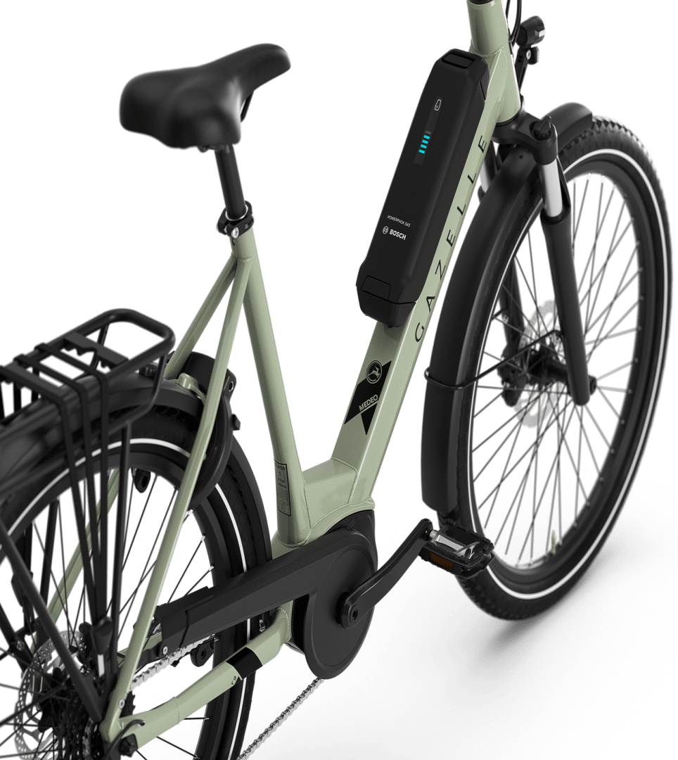 Hit the road with confidence Gazelle Gazelle Medeo T9 City E-bike low-step caramel khaki