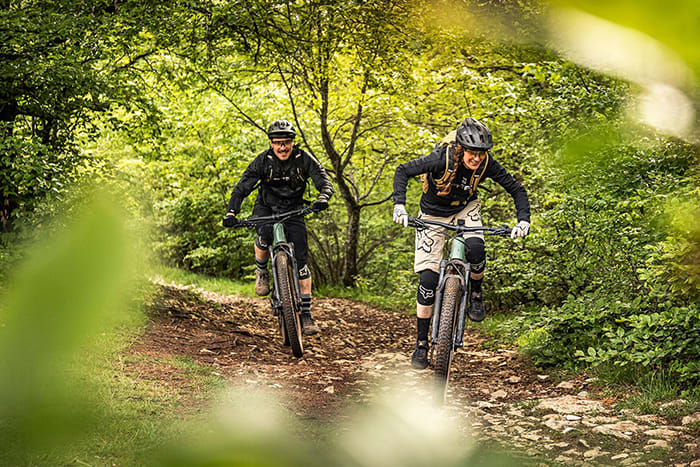 Ride more than just trails with the brand-new FOCUS THRON². The new e-MTB FOCUS THRON² with Bosch Performance CX 2020 e-drive.