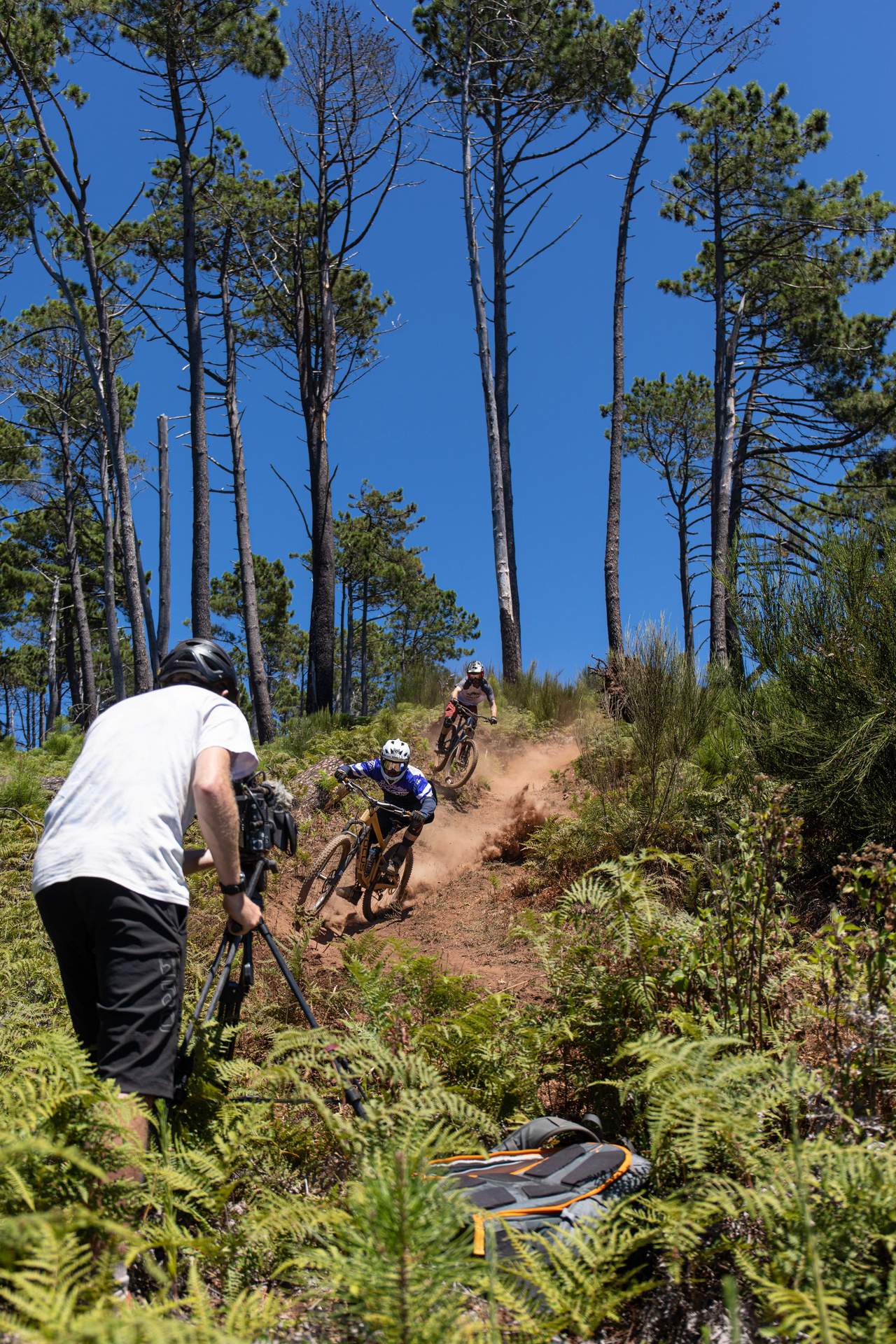 Behind the scenes Focus Trail Team on Madeira