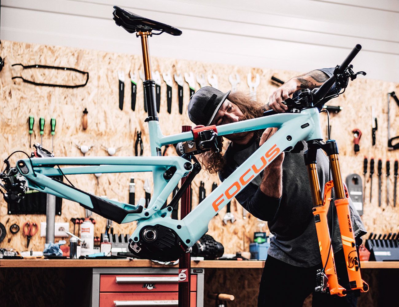 Custom JAM² in the workshop FOCUS JAM² workshop