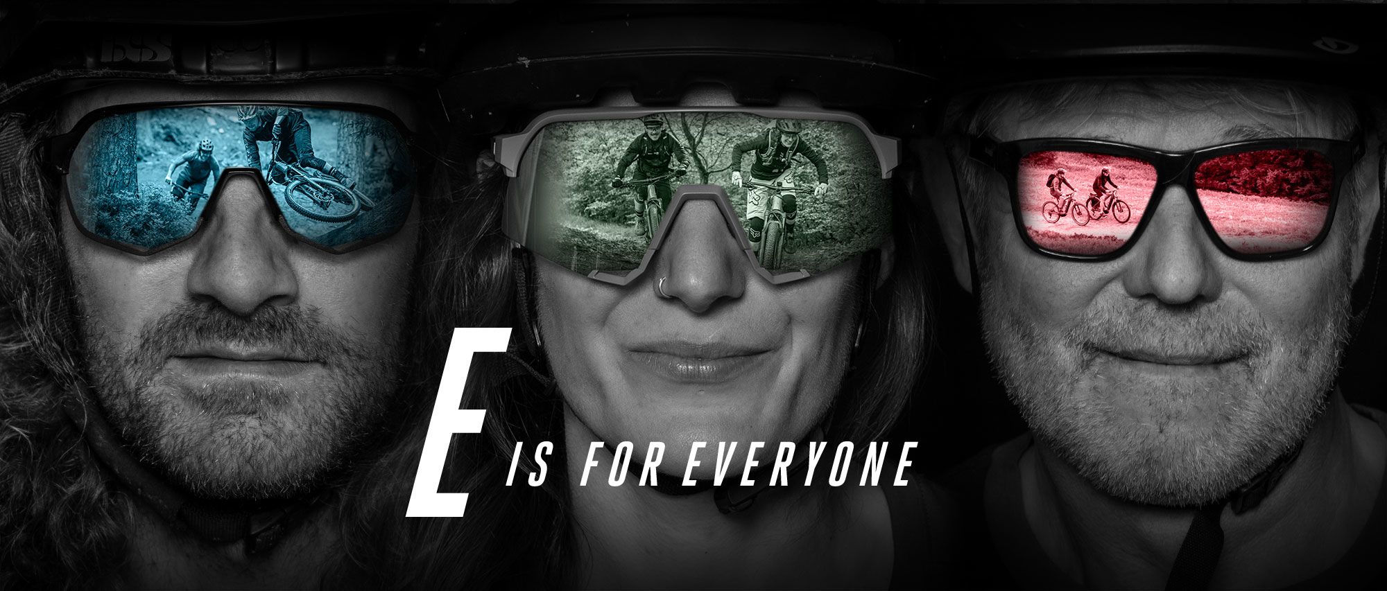 E is for everyone. E is for everyone. Quatre nouveaux VAE FOCUS pour chaque besoin.