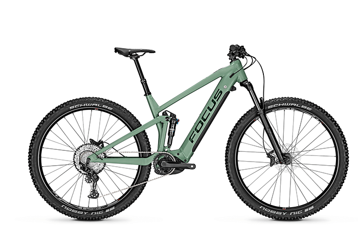 The new e-MTB FOCUS THRON² 6.8 with 29 inch wheels.