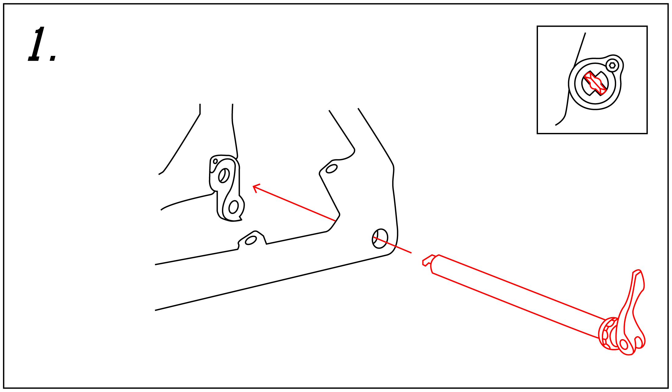 focus rat thru axle