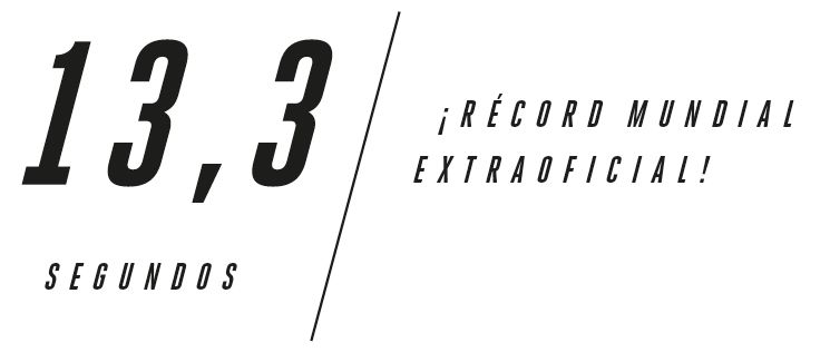 13,3 Sekunden