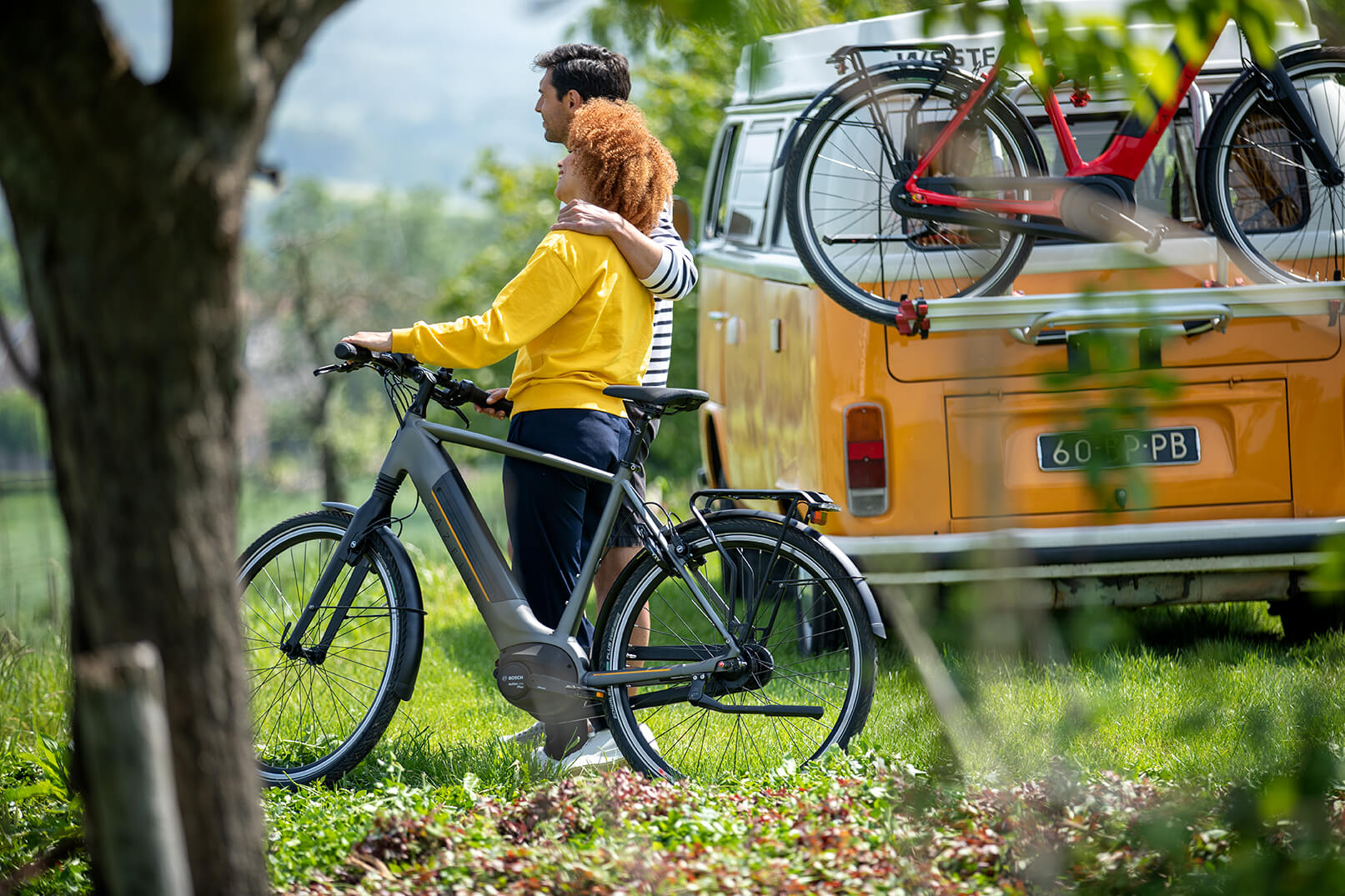 To personer med elcykel | Gazelle Ultimate C8+