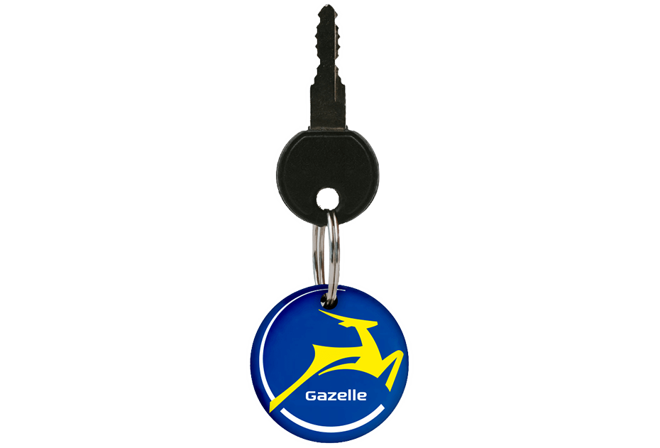 Registreer je fiets en ontvang unieke Gazelle sleutelhanger