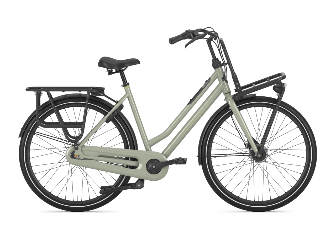 buiten gebruik Nylon druk Gazelle HeavyDutyNL| Sturdy transport bike