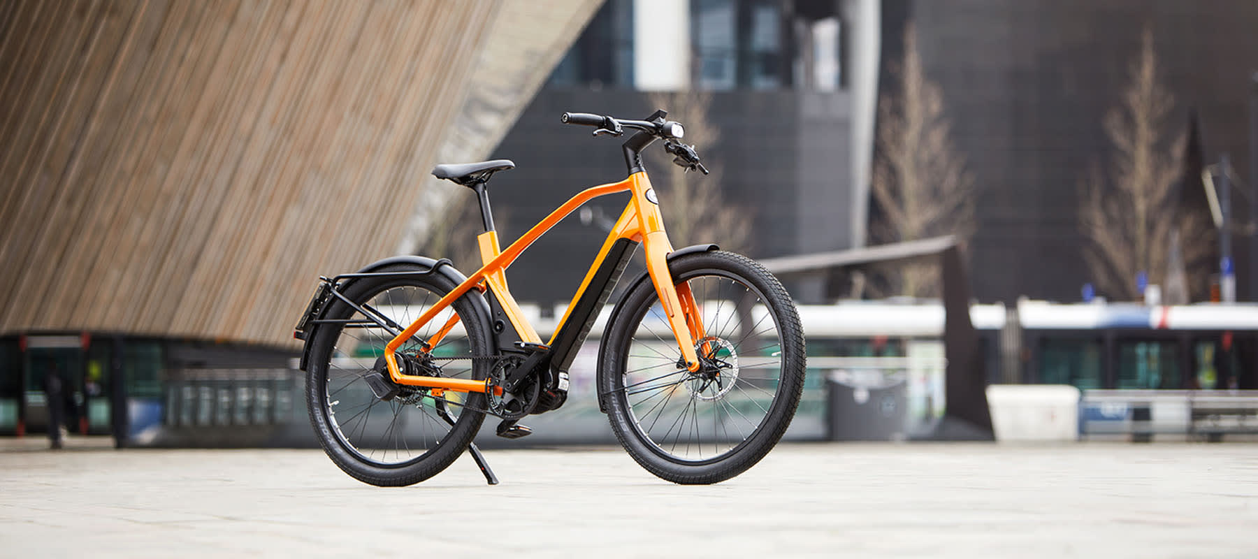 Gazelle No1 speed pedelec oranje e-bike hoge instap