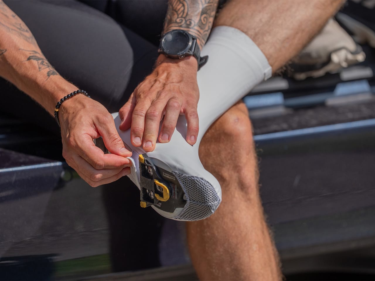 RaceFlex zipperless Shoe covers