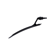 BBB MTBProtector BFD-13 – Parafango Anteriore Per Mountain Bike, Nero/Grigio, Fissaggio Rapido Per Tija 25-34,9mm