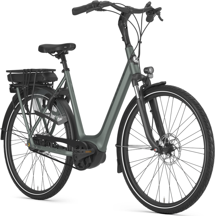 Gazelle Orange C8+ E-bike lav twilight green