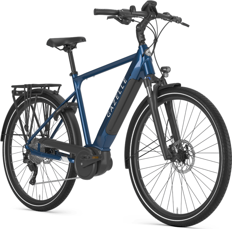 Gazelle Medeo T10 HMB E-bike high-step mallard blue