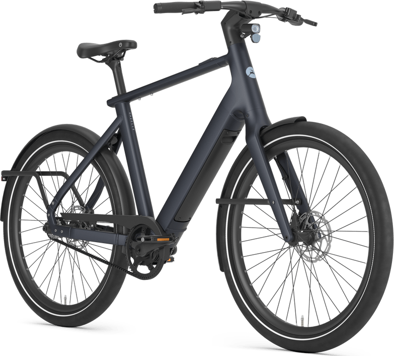 Gazelle Cayo C1 E-bike high-step graphite blue