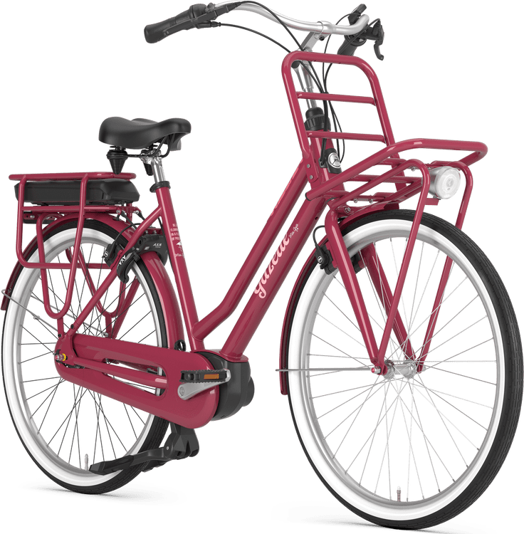 Gazelle Miss Grace C7 E-bike low-step coral red