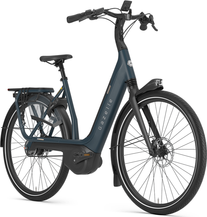 Gazelle Avignon C5 Elcyklar low-step orion blue