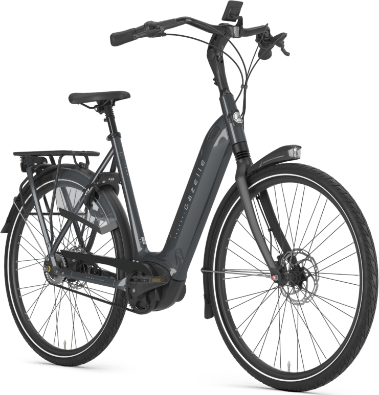 Gazelle Arroyo C5 HMB Elite E-bike lav anthracite grey