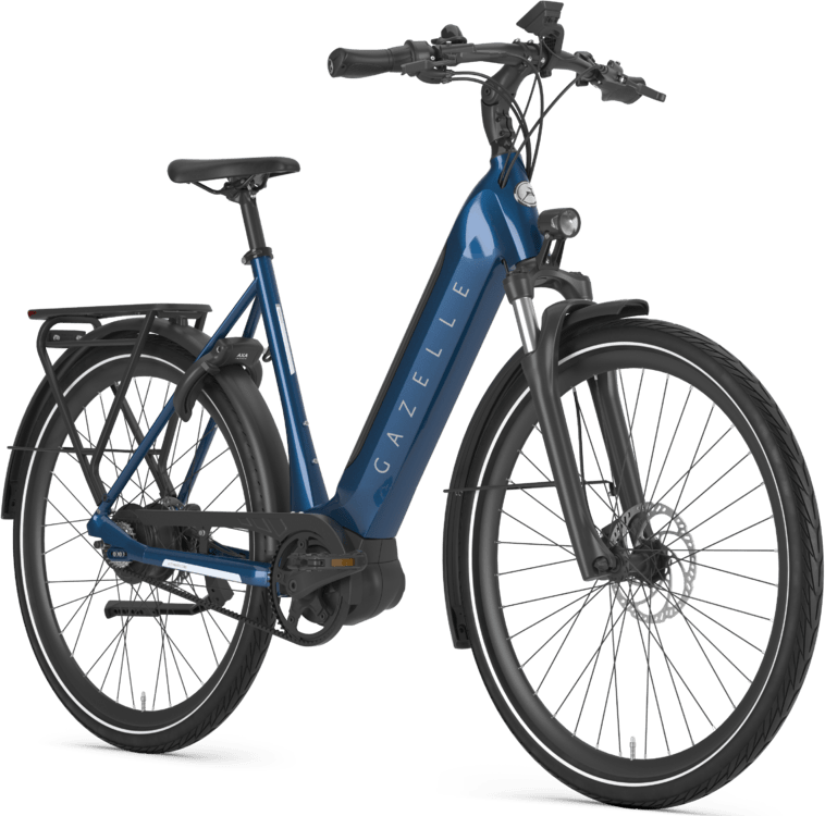 Gazelle Ultimate C380 E-bike low-step mallard blue