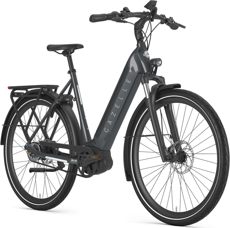 Gazelle Ultimate C5 E-bike low-step anthracite grey