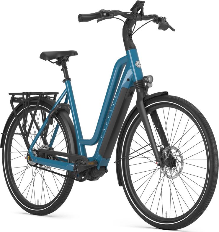 Gazelle Chamonix C5 E-bike low-step ink blue