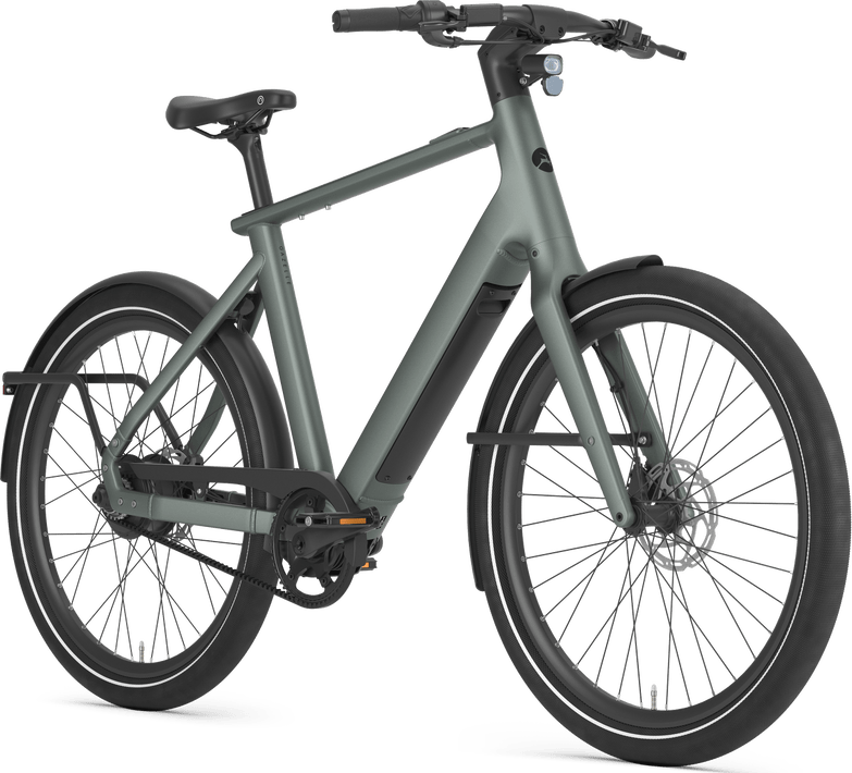 Gazelle Cayo C310 E-bike high-step twilight green
