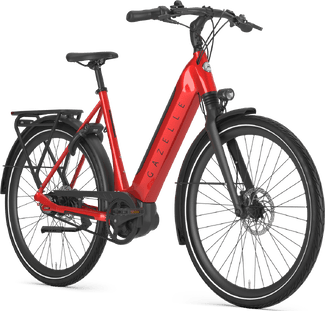 Gazelle Gazelle Ultimate C8 E-bike low-step champion red