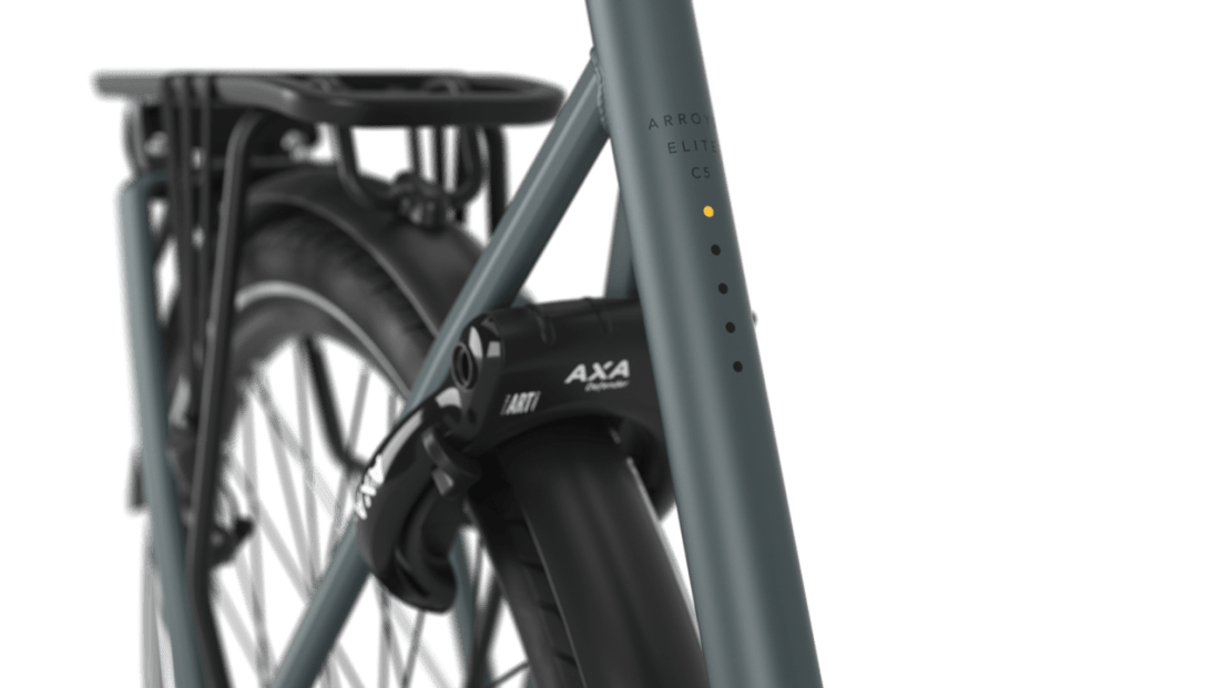 Gazelle Gazelle Arroyo C5 HMB Elite E-bike low-step petrol blue detail