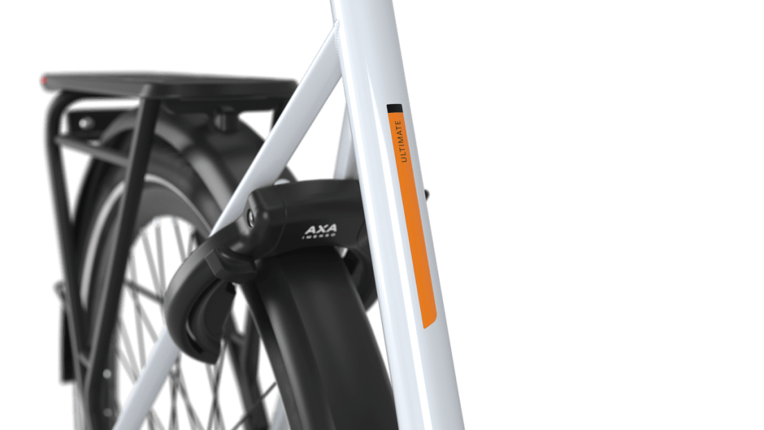 Gazelle Gazelle Ultimate T10 HMB E-bike low-step frozen white detail