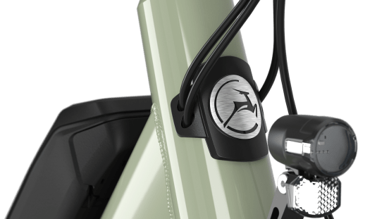 Gazelle Gazelle Medeo T9 City E-bike low-step caramel khaki detail