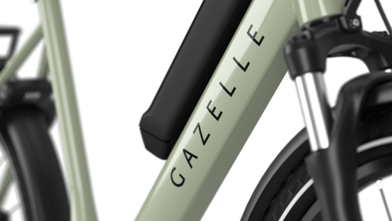 Gazelle Gazelle Medeo T9 City E-bike low-step caramel khaki detail