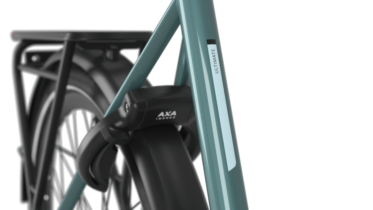 Gazelle Ultimate C5 HMB E-bike low-step denim blue detail