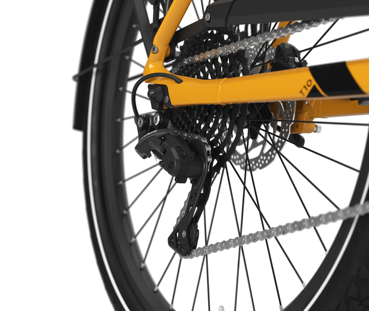 Choose your optimum gear Gazelle Gazelle Medeo T10 LTD E-bike mid-step turmeric yellow