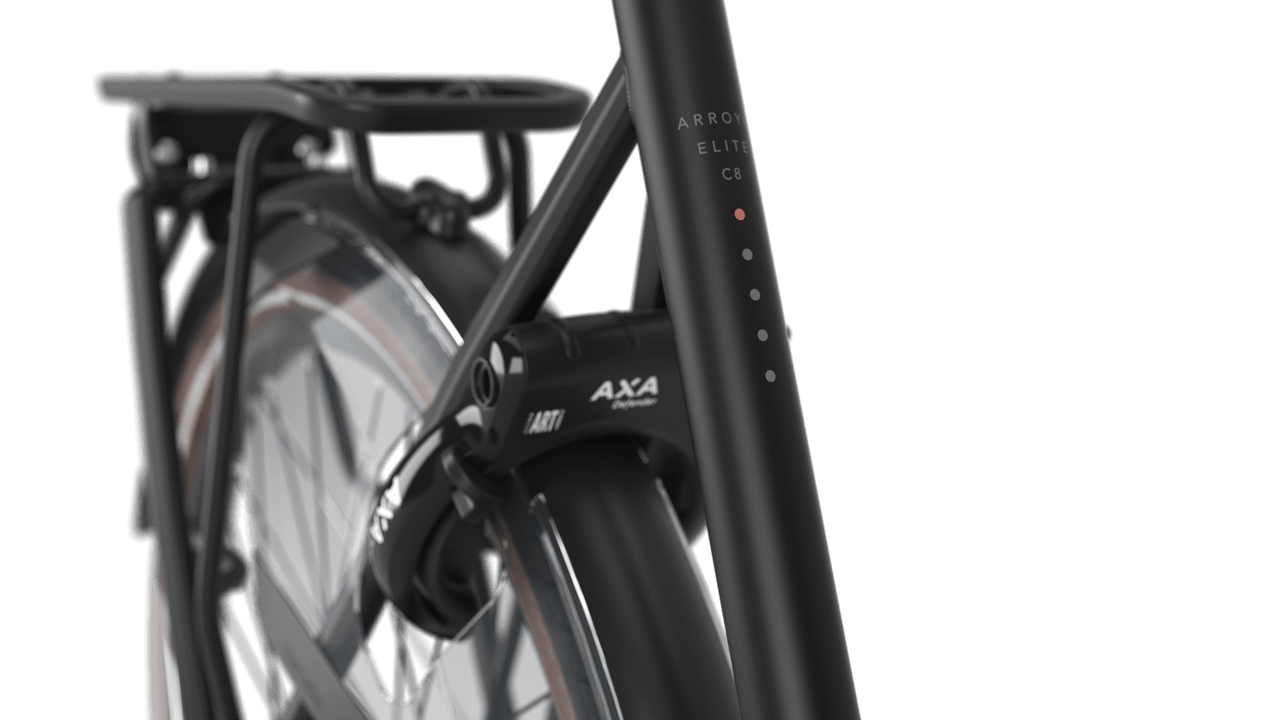 Gazelle Arroyo C8 HMB Elite E-bike low-step black detail