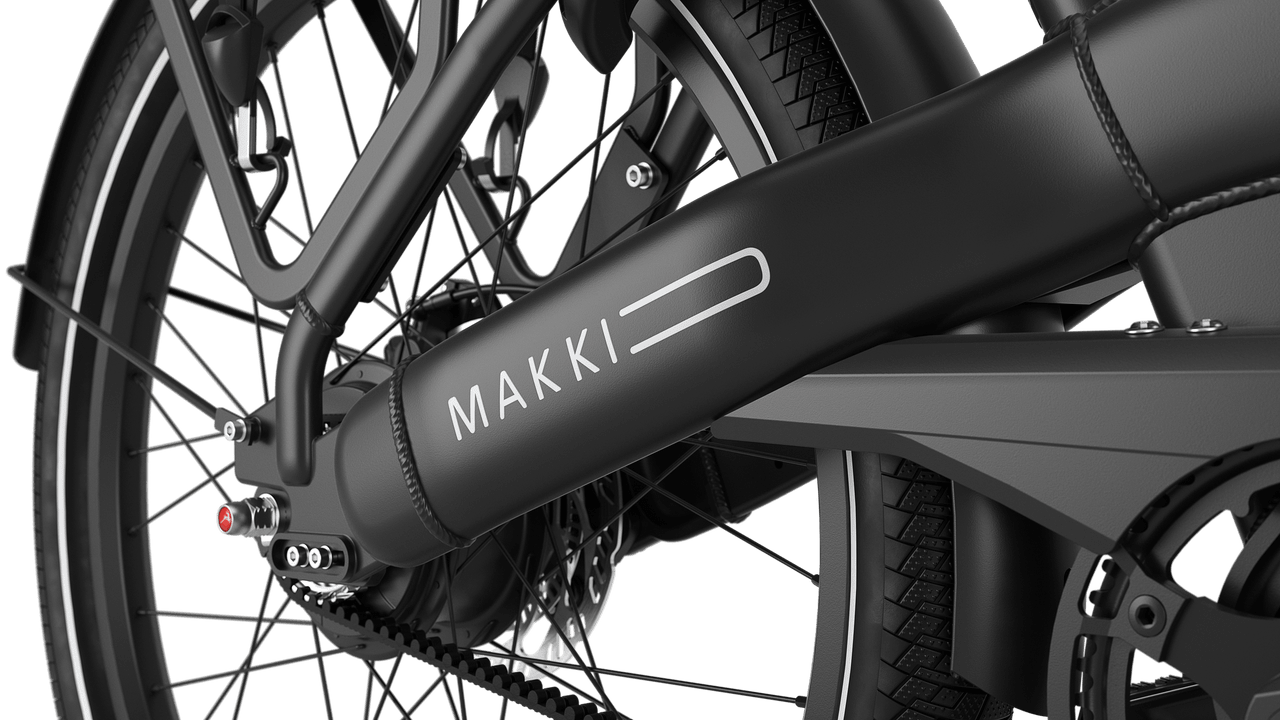 Gazelle Makki Travel E-bike low-step black detail