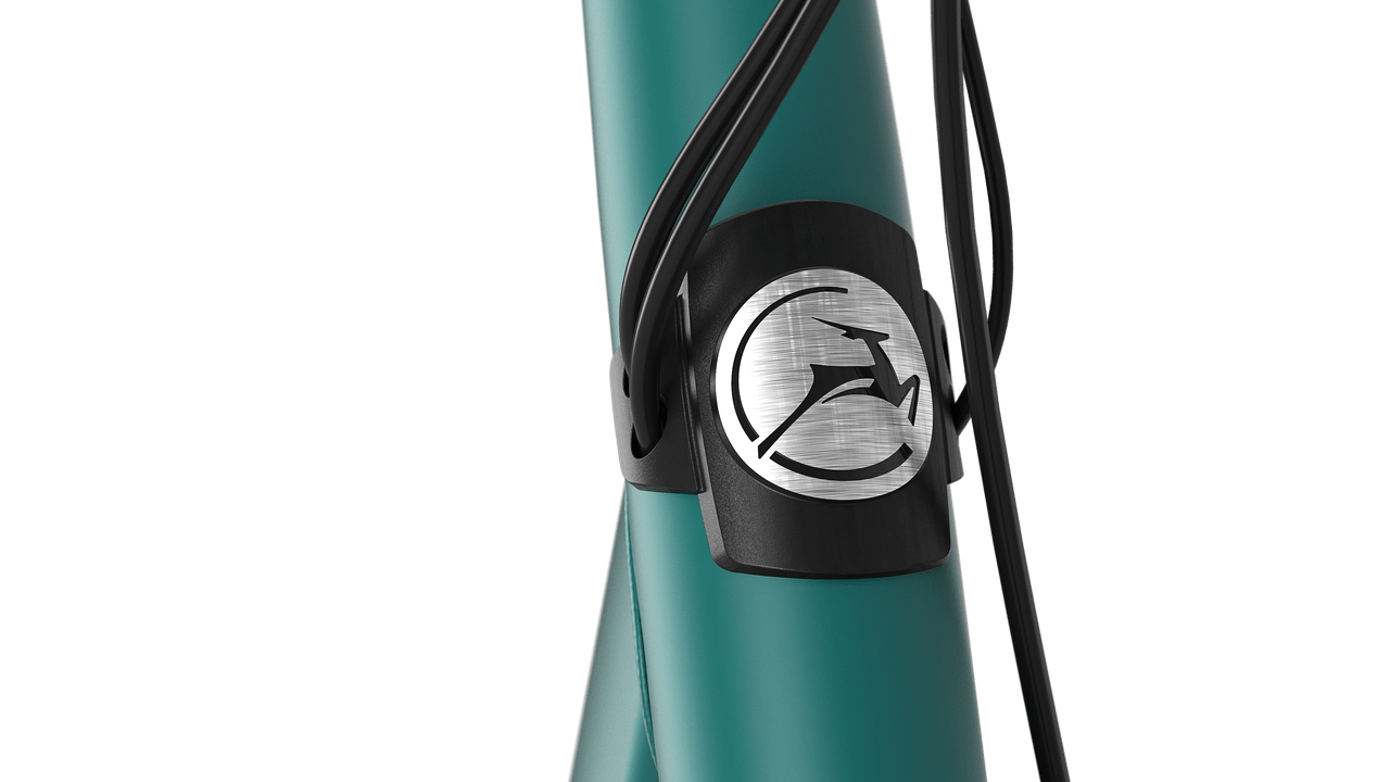 Gazelle Paris C7+ E-bike low-step thyme green detail