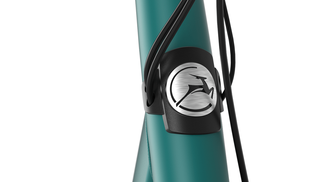 Gazelle Paris C8 HMB E-bike lav thyme green detail