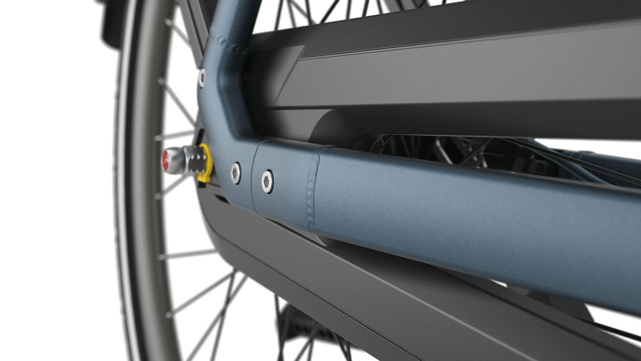 Gazelle Esprit C7 E-bike lav legion blue detail