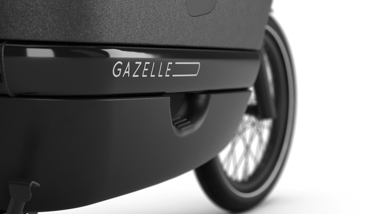 Gazelle Makki Travel E-bike low-step black detail