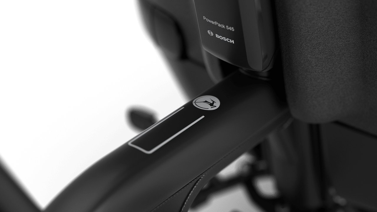 Gazelle Makki Travel E-bike low-step black detail