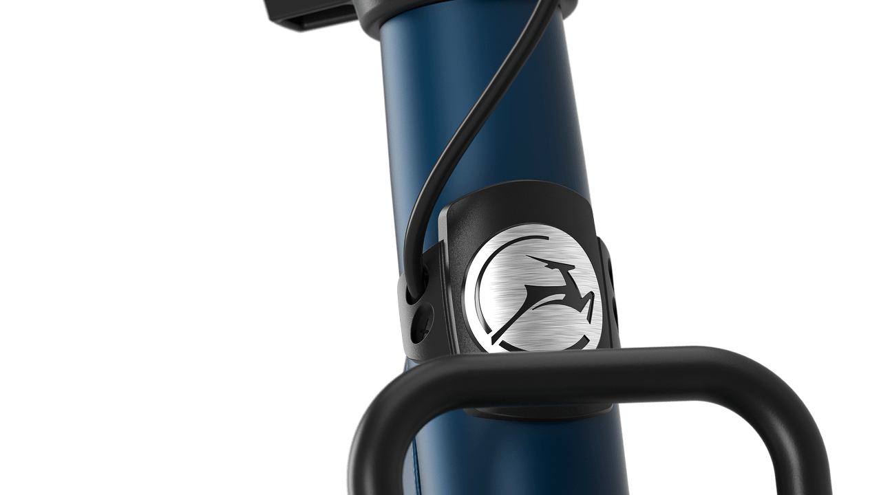 Gazelle Paris C7 HMB Urban E-bike lav mallard blue detail