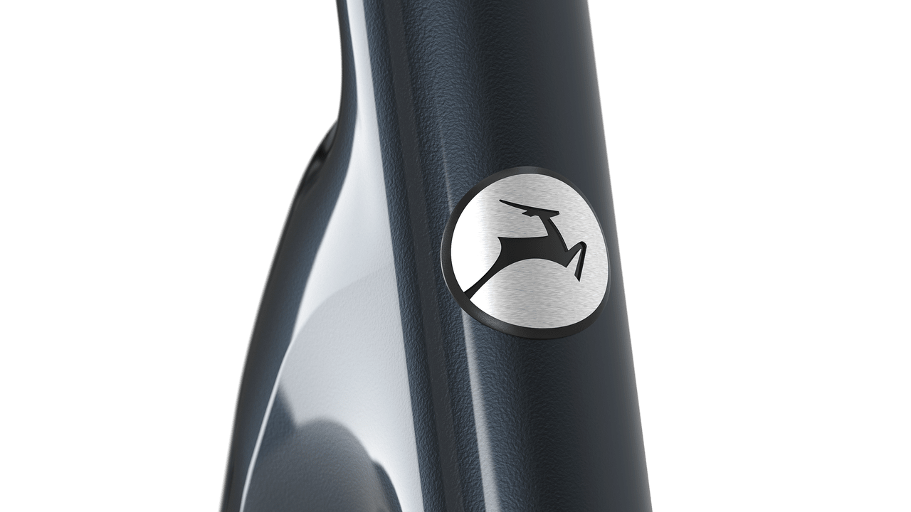 Gazelle Grenoble C5 E-bike lav anthracite grey detail