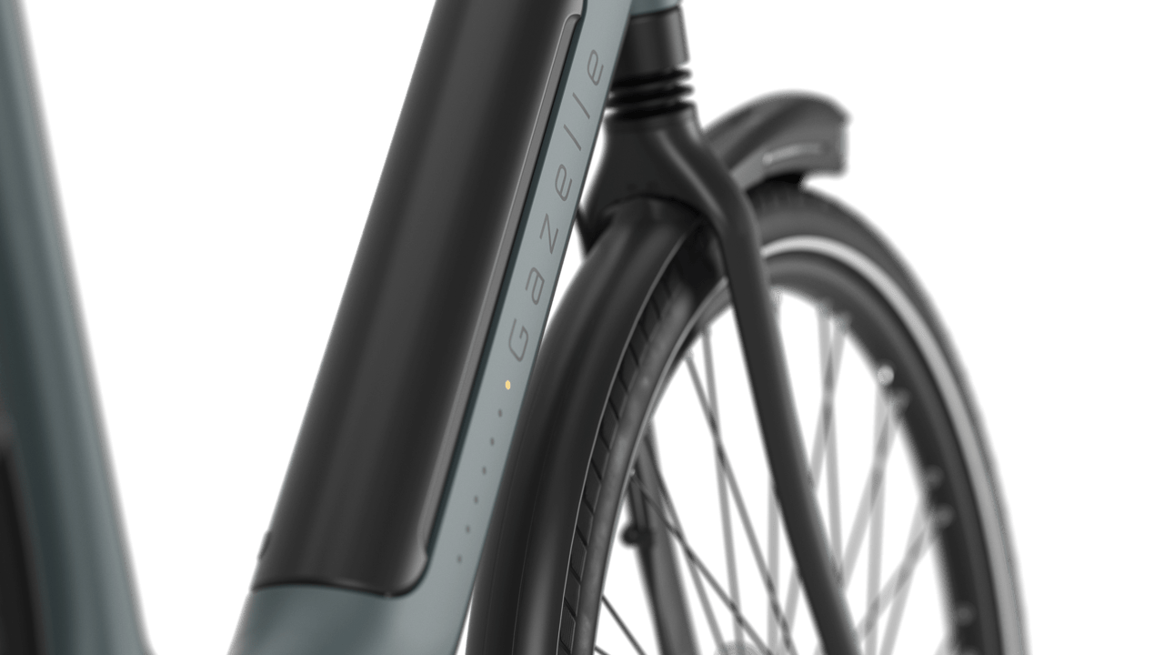 Gazelle Arroyo C5 HMB Elite E-bike lav petrol blue detail