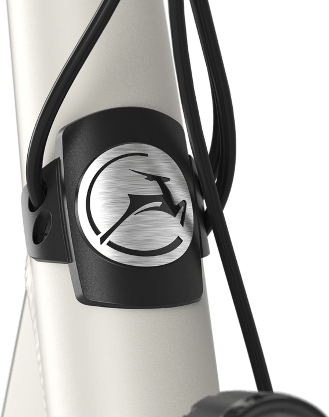 Gazelle Orange C8 E-bike low-step ivory white detail