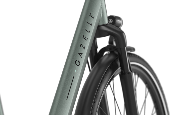 Gazelle Orange C8 Comfortabele e bike met riemaandrijving