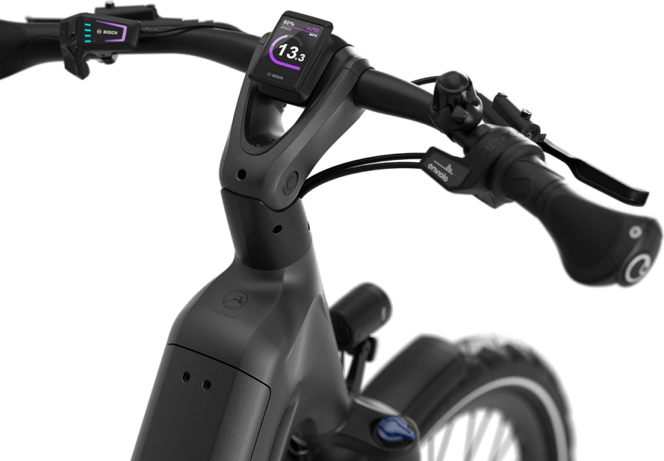 Kiox 300 Gazelle Gazelle Eclipse C380+ E-bike high-step anthracite grey