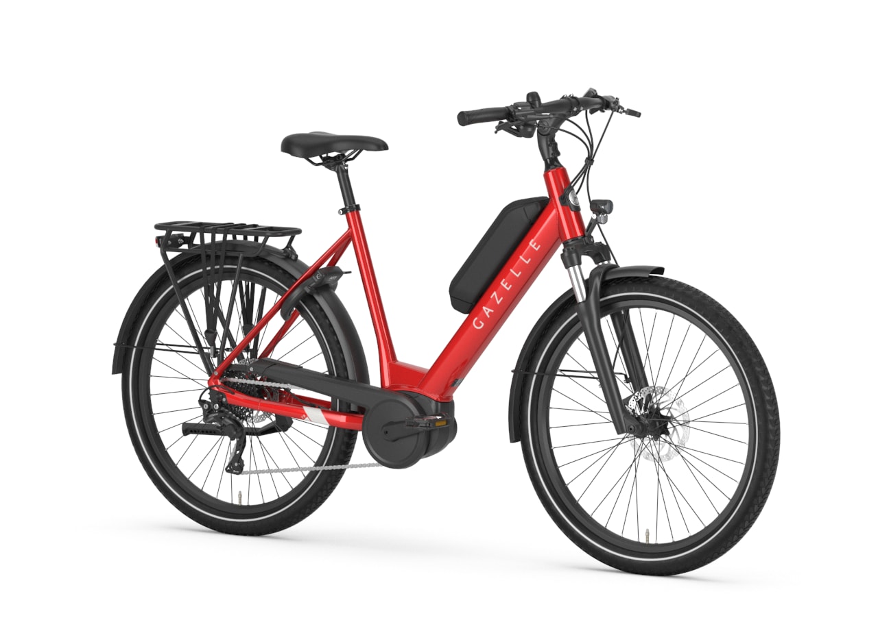 Gazelle Medeo T9 L champion red detail view 0