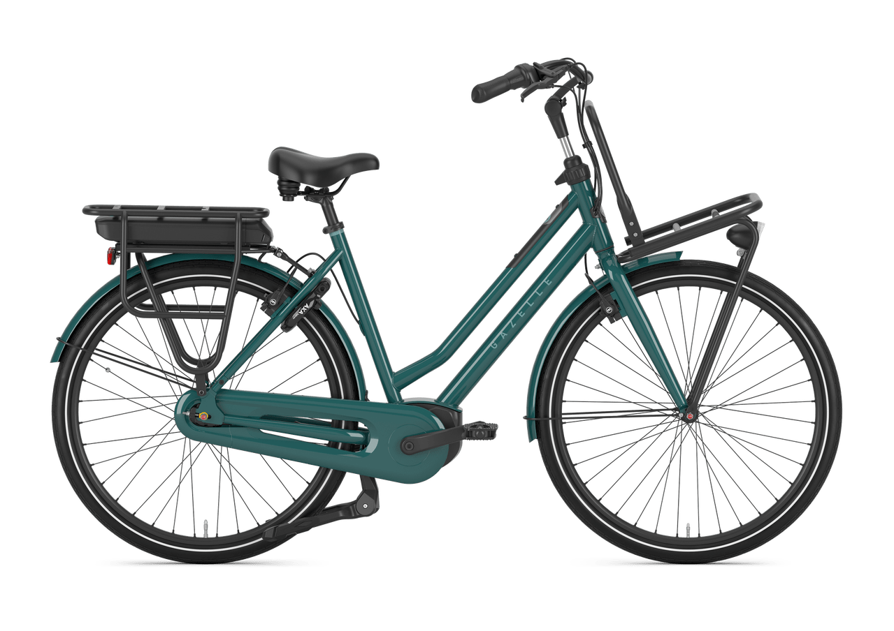 Gazelle HeavyDutyNL C7+ HMB E-bike low-step thyme green