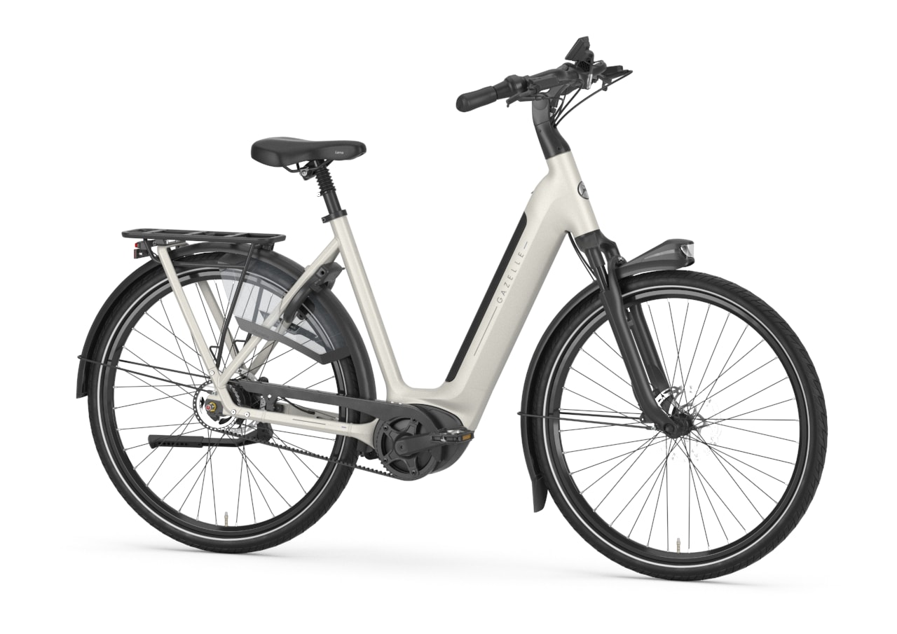 Gazelle Arroyo C5 Elite L ivory white detail view 0