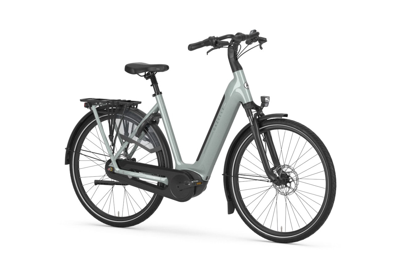 Gazelle Grenoble C8 L light olive detail view 0