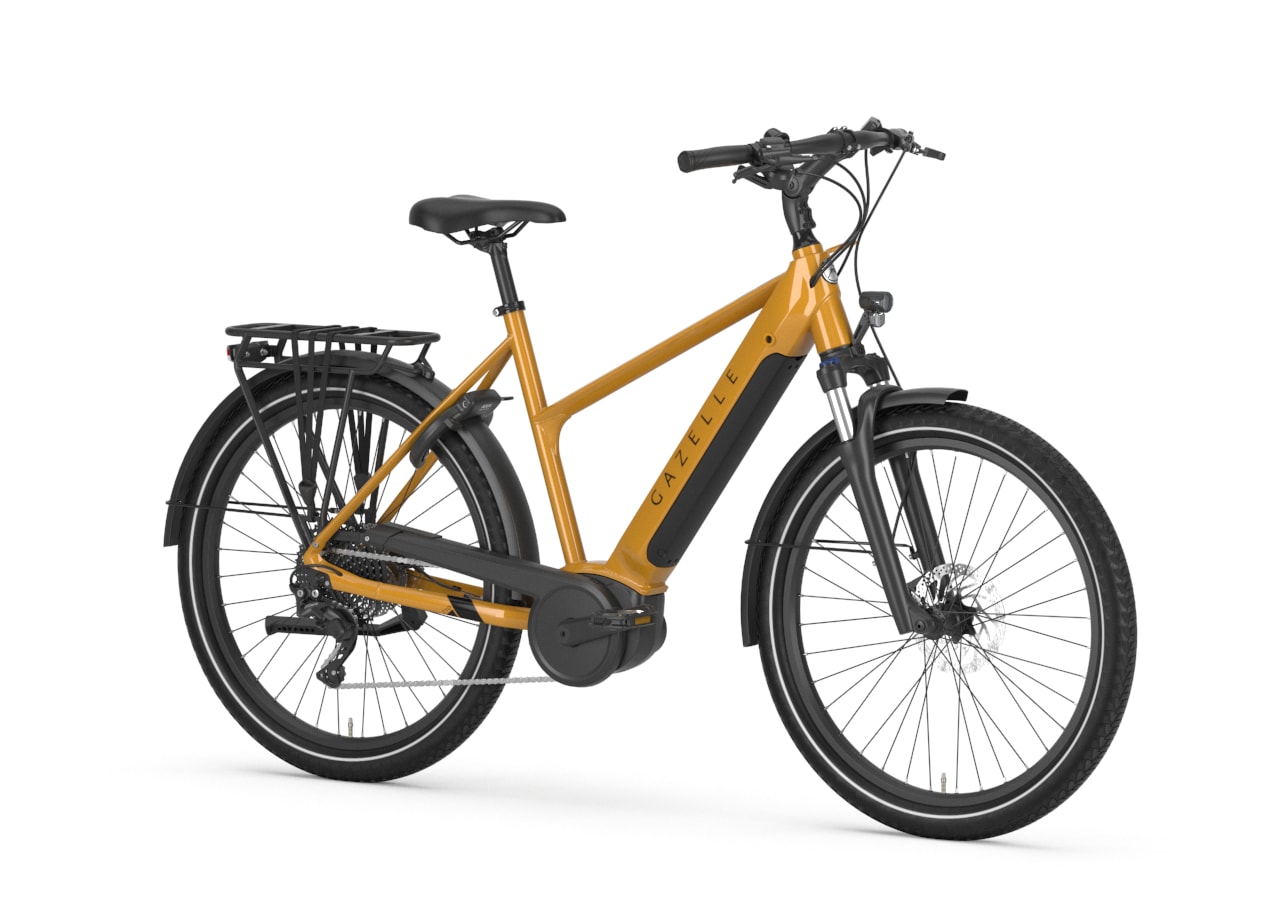 Gazelle Gazelle Medeo T10 LTD M turmeric yellow detail view 0